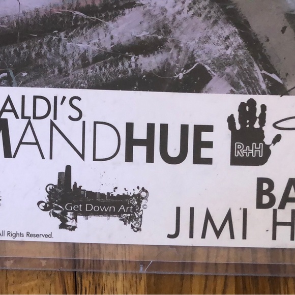 JIMI HENDRIX (11 x 17) DAVID GARIBALDI AUTOGRAPHED R+H 2008 - Picture 7 of 8